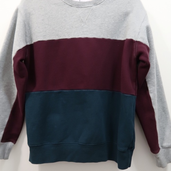 TNA Cotton Colorblock Pullover Sweatshirt - Picture 5 of 7